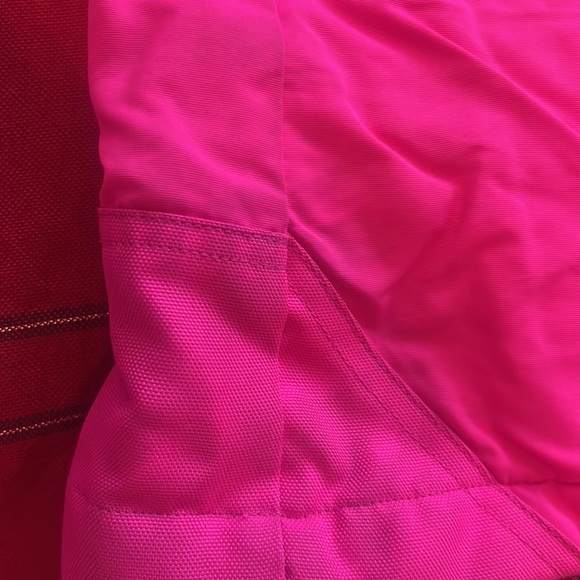 Faded Glory Bib snowpants snowsuit Pink size M 7/8 - Picture 3 of 15